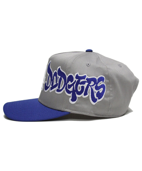 "WSC" 2-TONE SNAPBACK (GREY/BLUE)