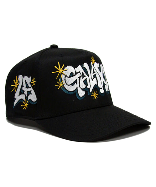 "GALAXY" SNAP BACK (BLACK)