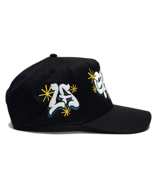 "GALAXY" SNAP BACK (BLACK)
