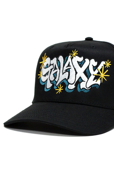 "GALAXY" SNAP BACK (BLACK)