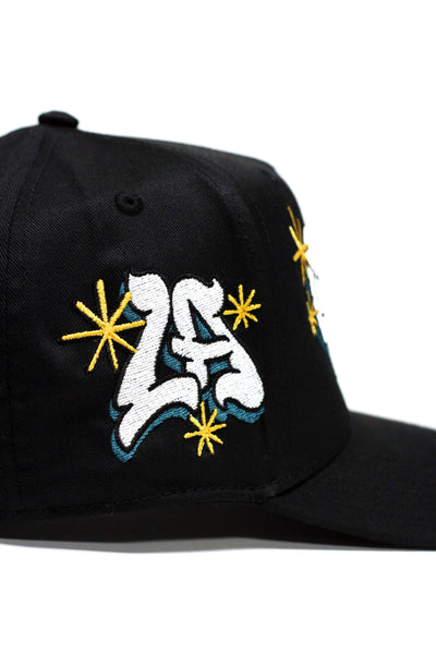"GALAXY" SNAP BACK (BLACK)