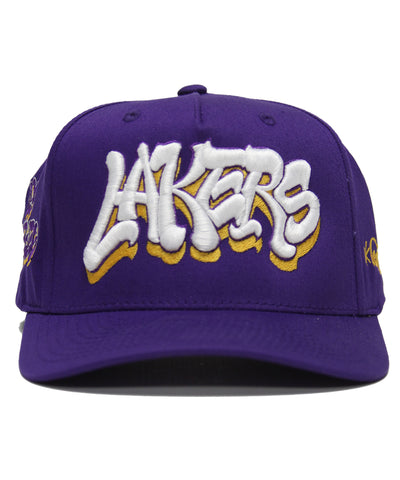 "LAKERS" SNAP BACK (PURPLE)