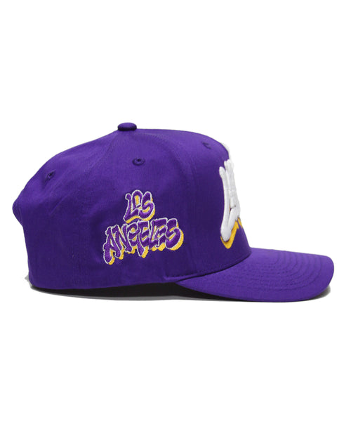 "LAKERS" SNAP BACK (PURPLE)