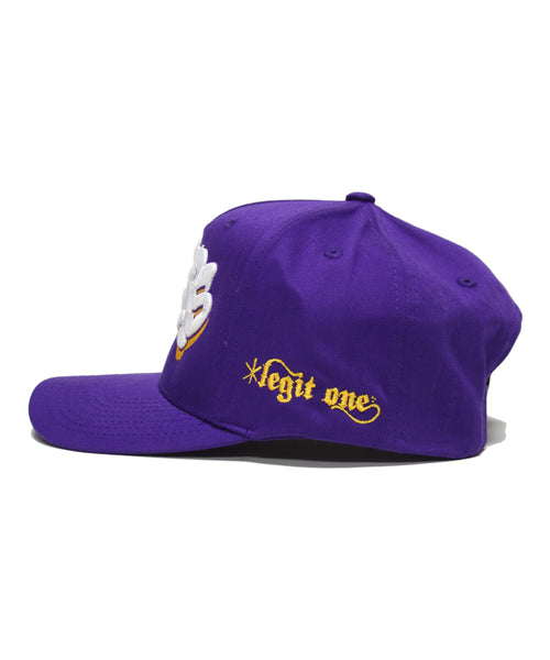 "LAKERS" SNAP BACK (PURPLE)