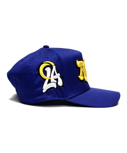 "RAMS" SPELL OUT (BLUE)