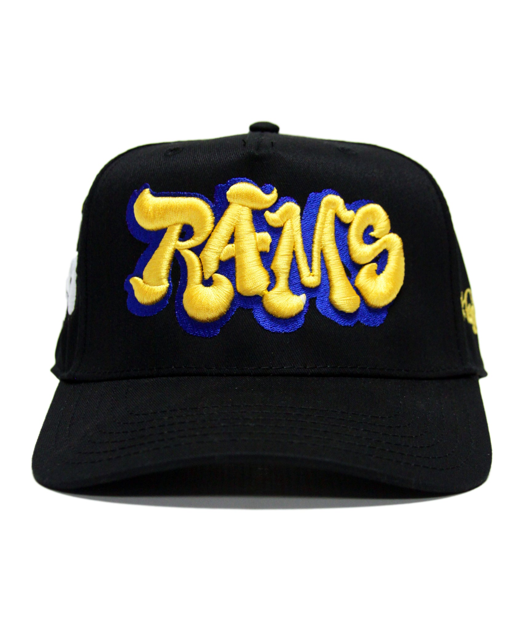 "RAMS" SPELL OUT (GOLD/BLUE)