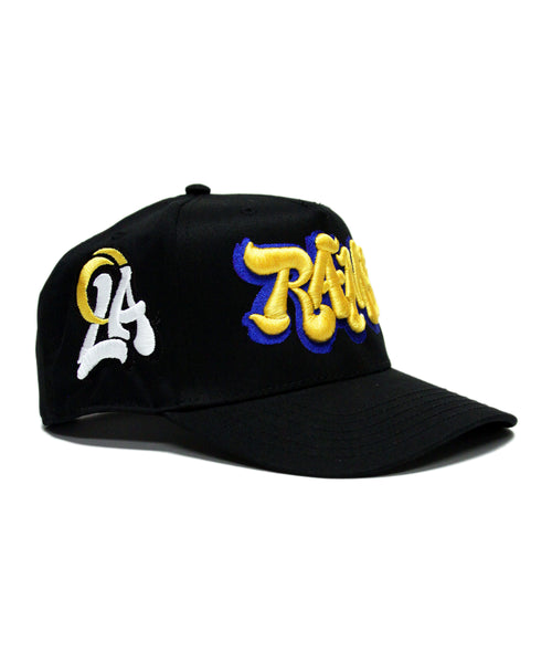 "RAMS" SPELL OUT (GOLD/BLUE)