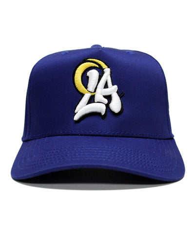 "RAMS" LA LOGO (BLUE)