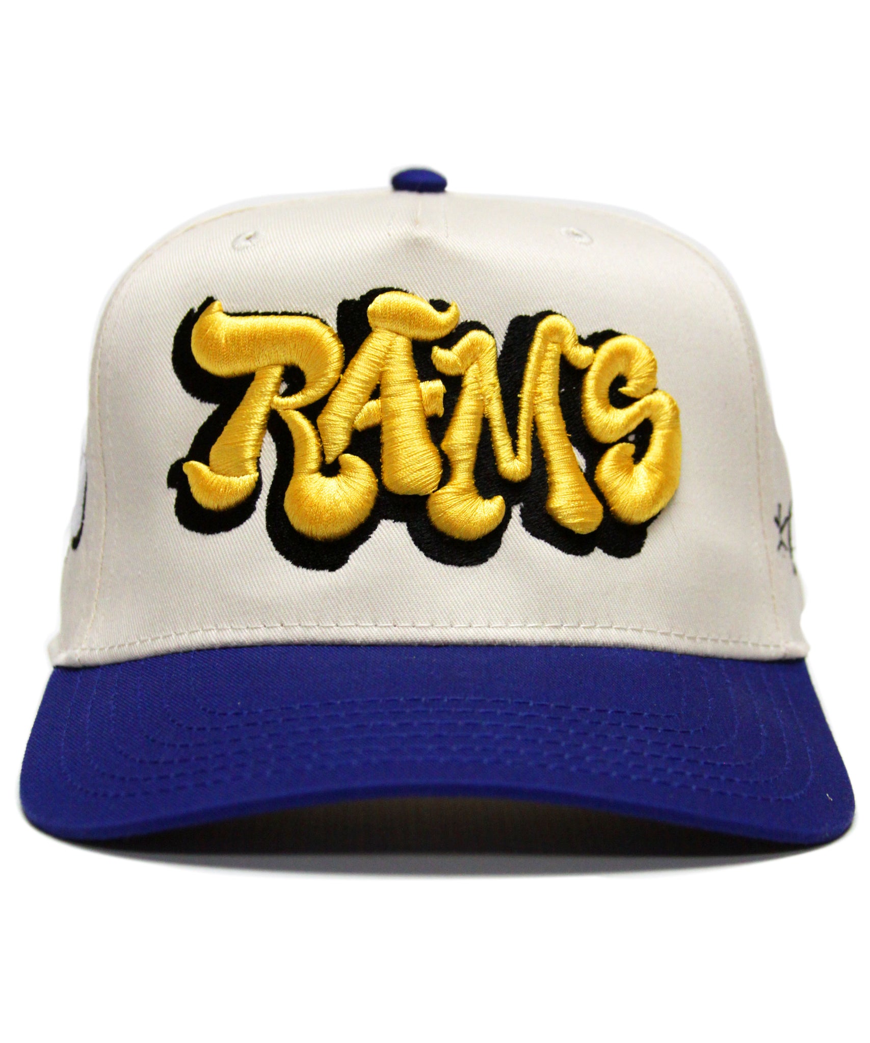 "RAMS" SPELL OUT (GOLD/BLACK)