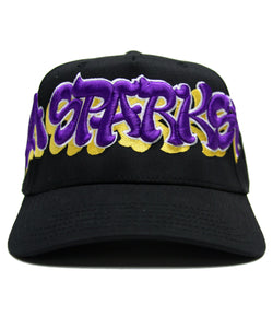 "SPARKS" SNAP BACK (PURP/GOLD)