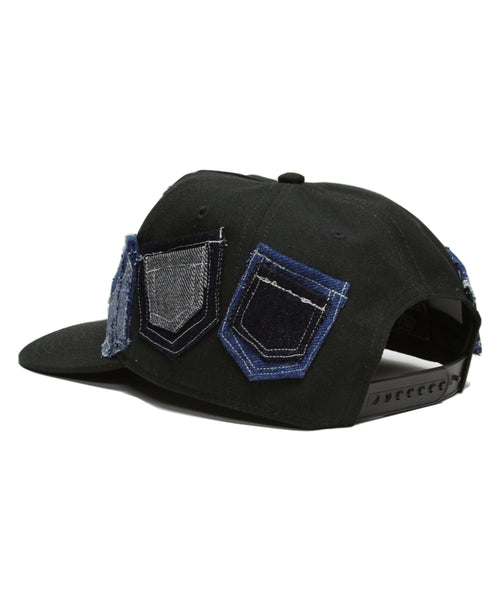 [1 OF 1] "LEGITSU" SNAPBACK (BLACK)