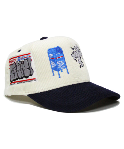 "LOPS®" 2-TONE CORDUROY (CRM/NAVY)