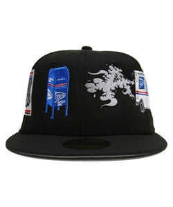 "LOPS®" FITTED CAP (BLACK)