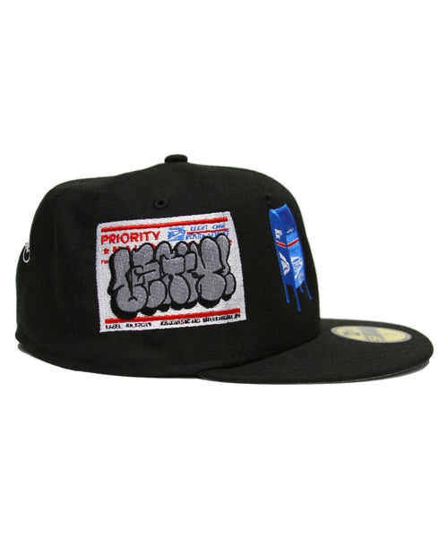 "LOPS®" FITTED CAP (BLACK)