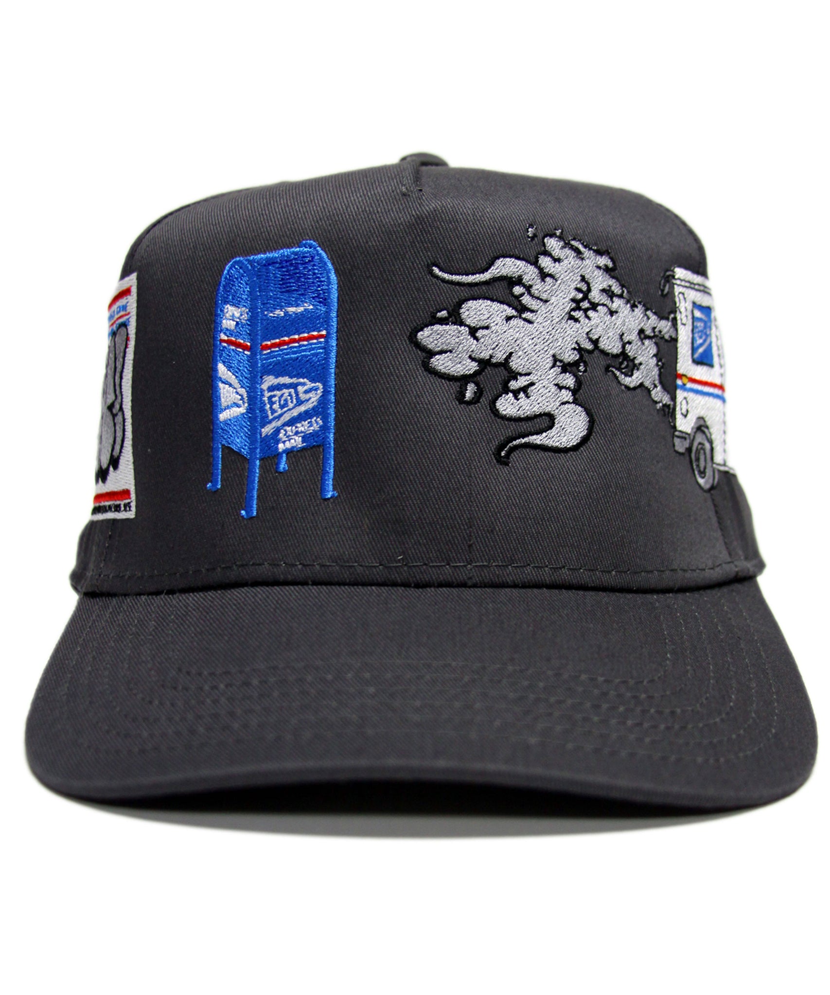 "LOPS" SNAPBACK (CHARCOAL)