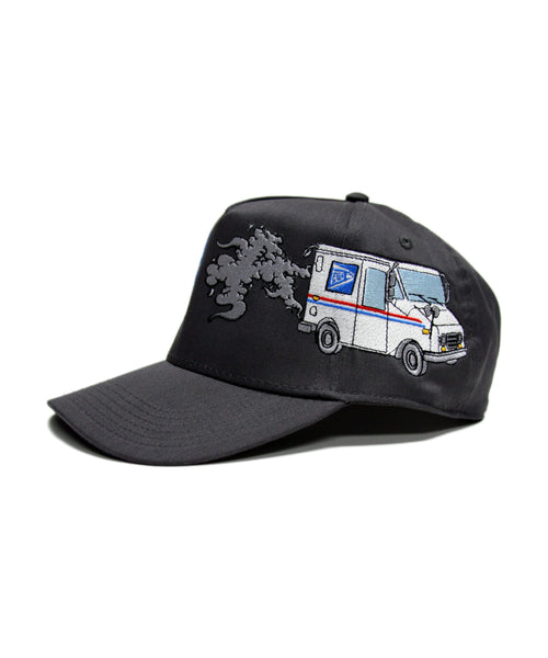 "LOPS" SNAPBACK (CHARCOAL)