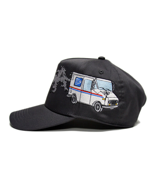 "LOPS" SNAPBACK (CHARCOAL)