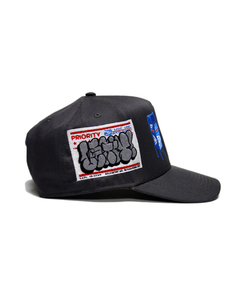 "LOPS" SNAPBACK (CHARCOAL)