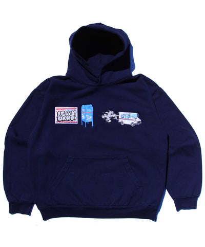 "LOPS®" HOODIE (NAVY)