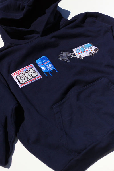 "LOPS®" HOODIE (NAVY)