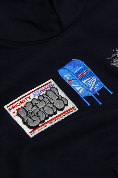 "LOPS®" HOODIE (NAVY)