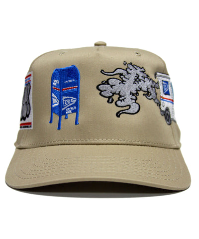 "LOPS" SNAPBACK (KHAKI)