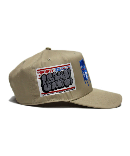 "LOPS" SNAPBACK (KHAKI)