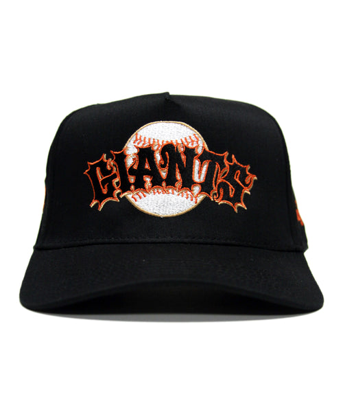 SF GIANTS SNAPBACK (BLACK)