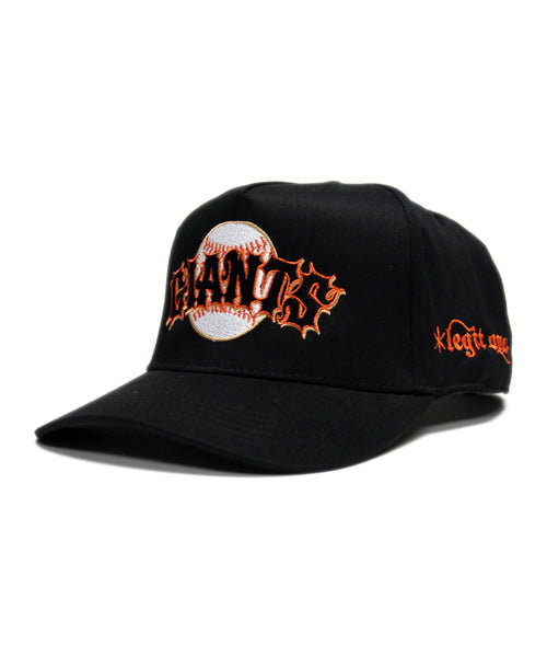 SF GIANTS SNAPBACK (BLACK)