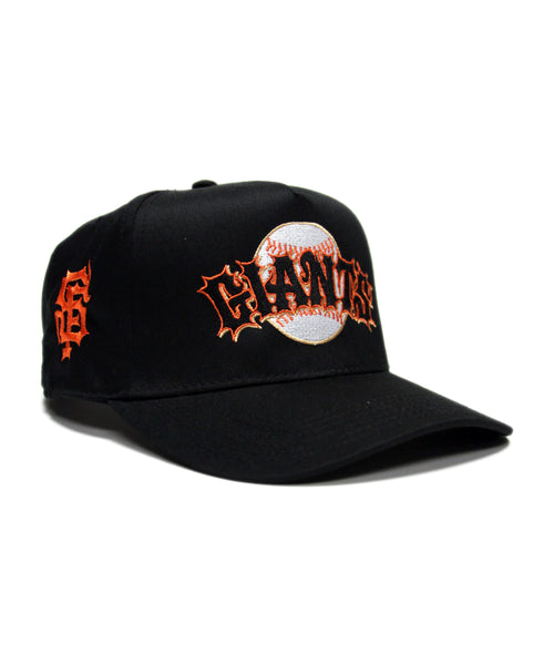 SF GIANTS SNAPBACK (BLACK)