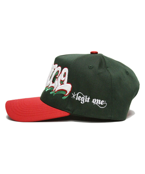 "MEXICO" 2-TONE SPELL OUT (GREEN/RED)
