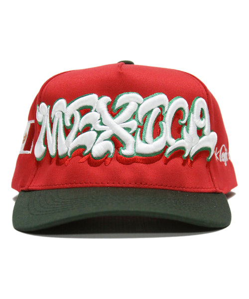 "MEXICO" 2-TONE SPELL OUT (RED/GREEN)