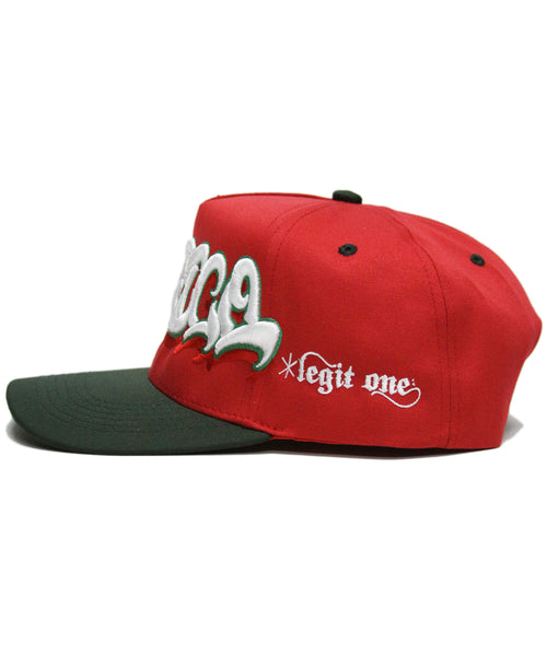 "MEXICO" 2-TONE SPELL OUT (RED/GREEN)