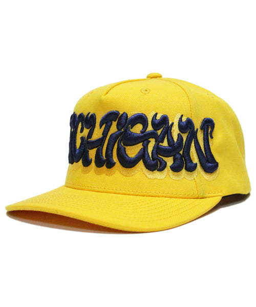 "MICHIGAN" SPELL OUT (GOLD)