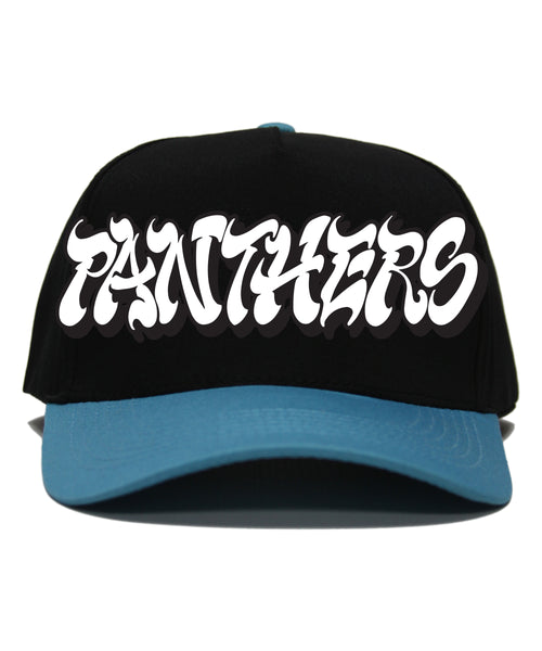 "PANTHERS" 2-TONE (BLACK/TEAL)