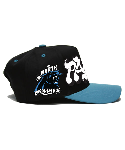 "PANTHERS" 2-TONE (BLACK/TEAL)