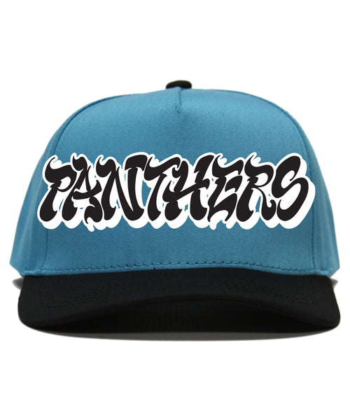 "PANTHERS" 2-TONE (TEAL/BLACK)