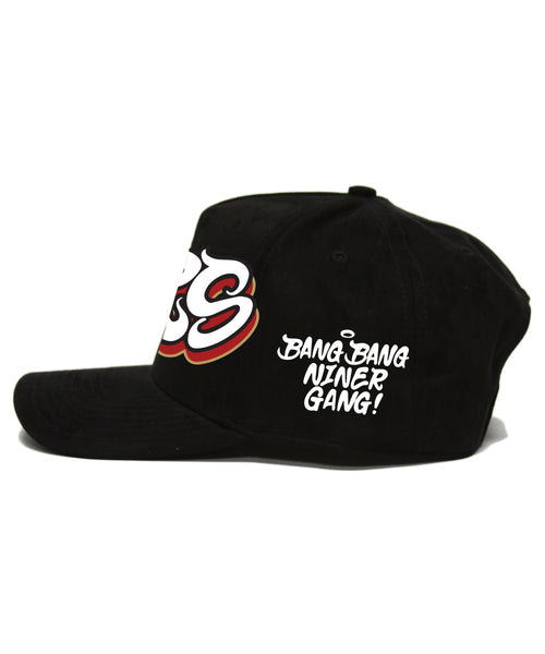 "NINERS" SPELL OUT (BLACK)