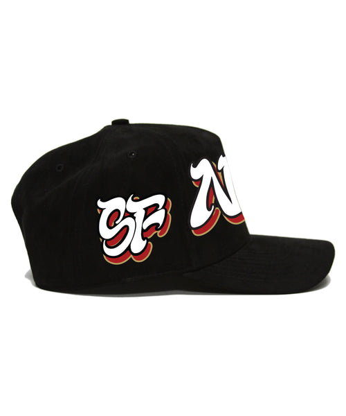 "NINERS" SPELL OUT (BLACK)