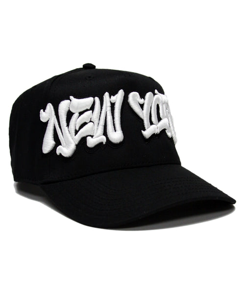 "NEW YORK" THROWIE (BLACK)