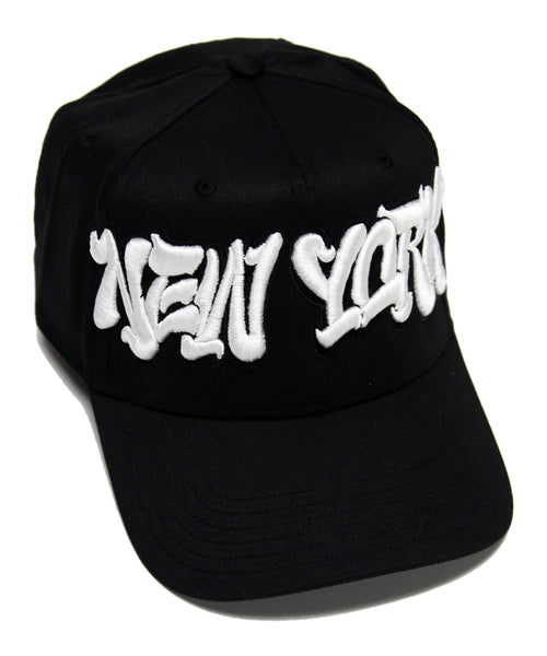 "NEW YORK" THROWIE (BLACK)