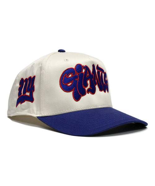 "NYG" (CREAM/BLUE)