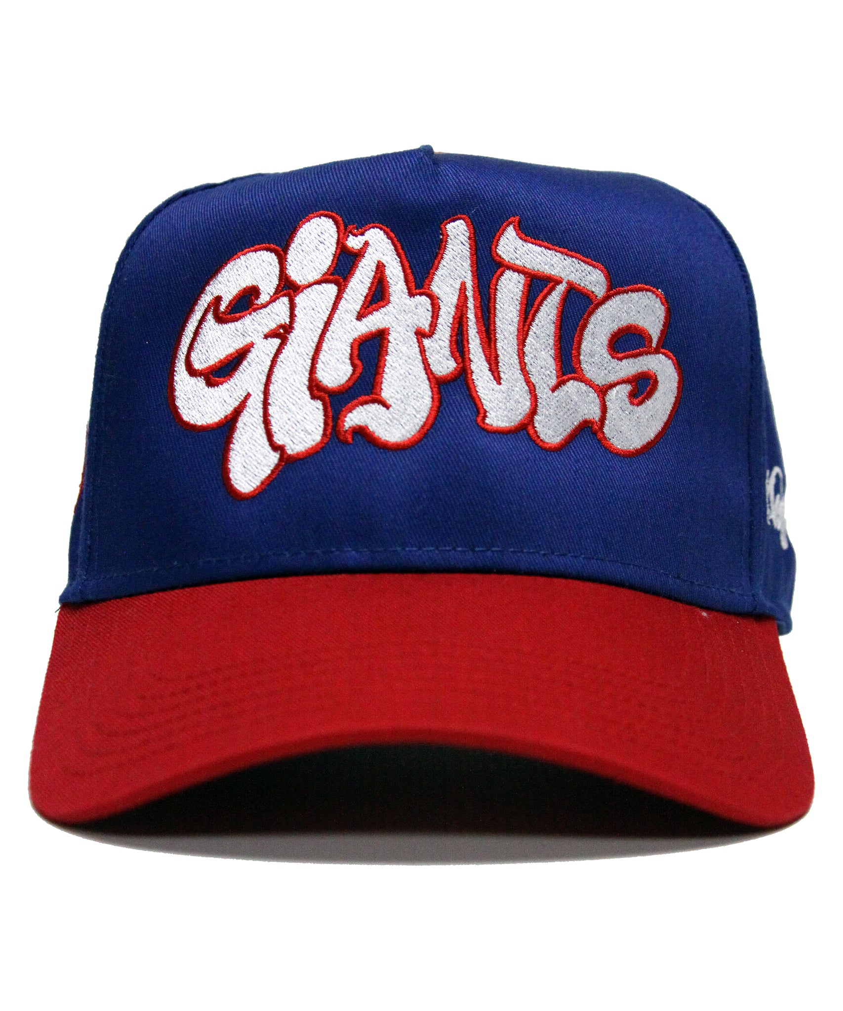 "NYG" (BLUE/RED)