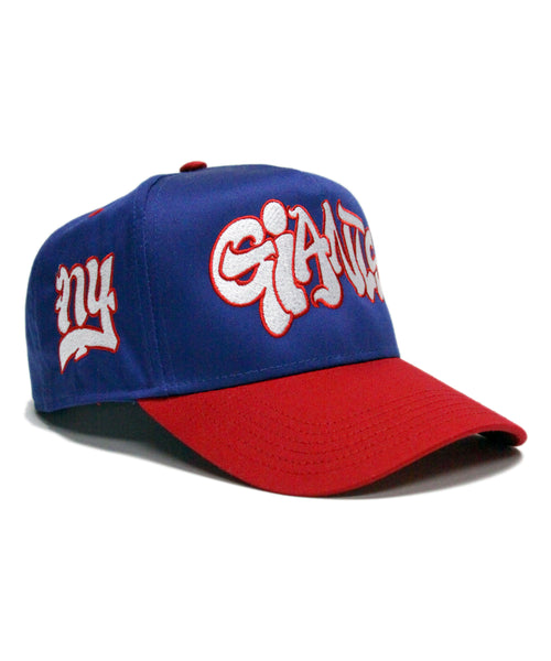 "NYG" (BLUE/RED)