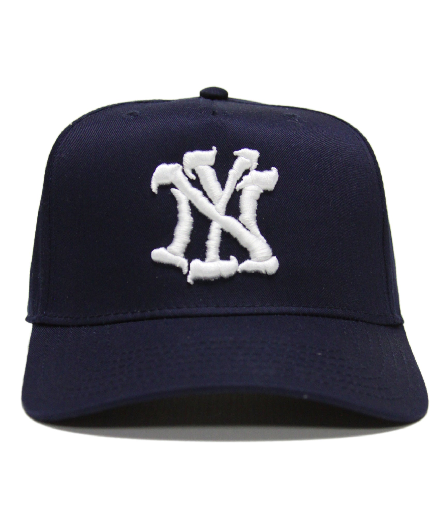 "NYY" CRACKED LOGO (NAVY)