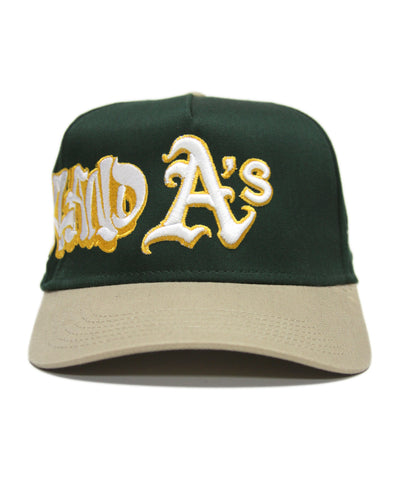 OAKLAND A'S SNAPBACK (GREEN/KHAKI)