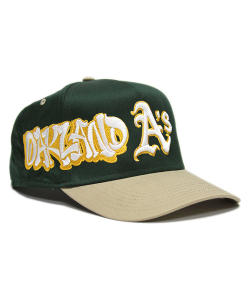 OAKLAND A'S SNAPBACK (GREEN/KHAKI)