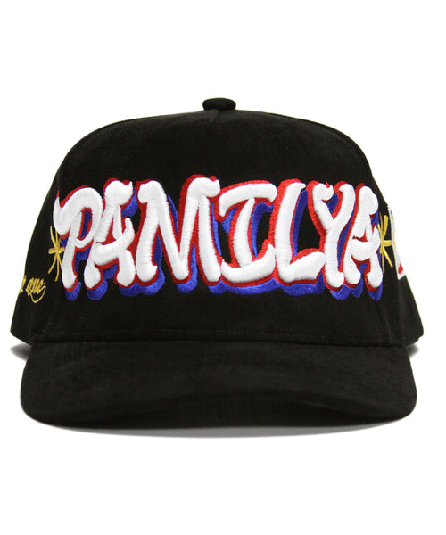 "PAMILYA" SPELL OUT (BLACK SUEDE)