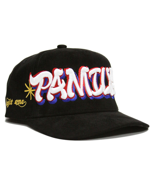 "PAMILYA" SPELL OUT (BLACK SUEDE)