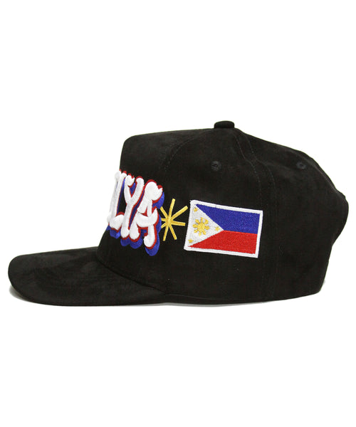 "PAMILYA" SPELL OUT (BLACK SUEDE)